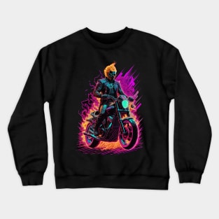 Cyberpunk Ghost Rider Crewneck Sweatshirt